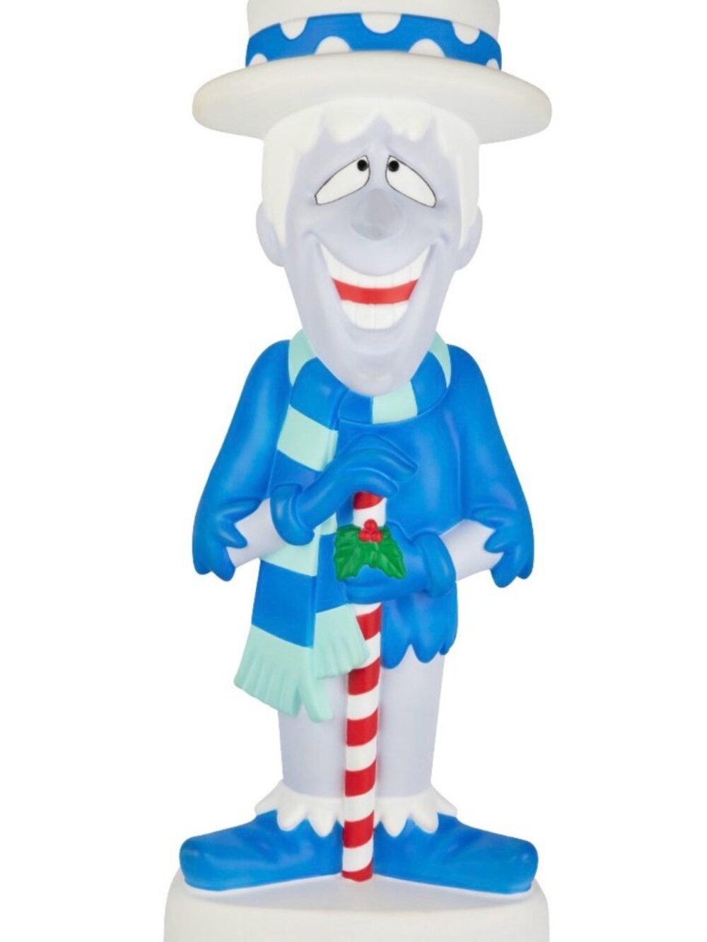 Gemmy 32" LED Christmas Snow Miser Blow Mold Lighted Decor BRAND NEW